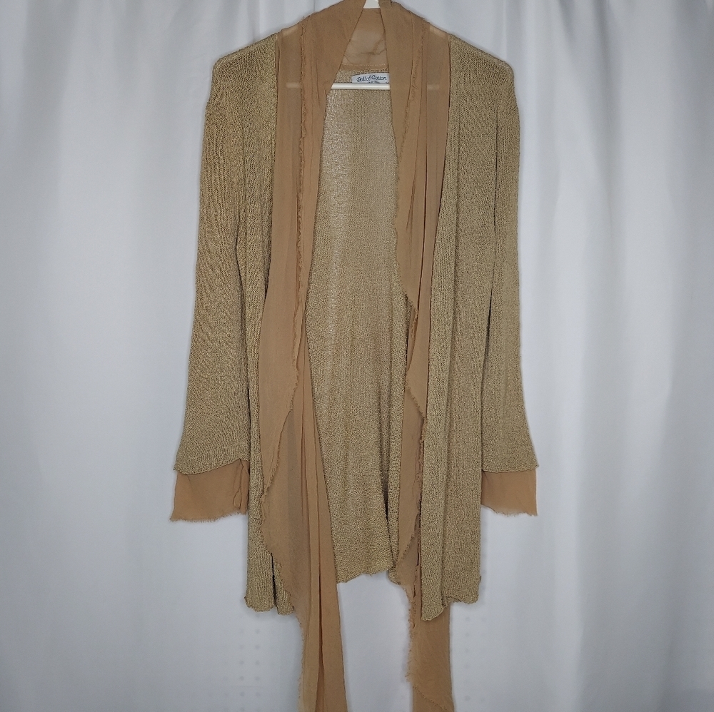 Ball‎ Of Cotton Cardigan Women Large Gauze Chiffon Scarf Forest Fairy Grunge